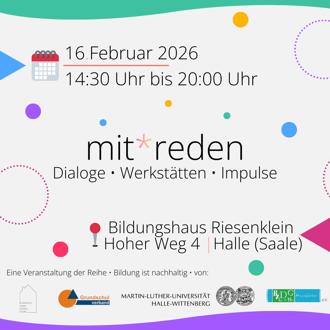 Fortbildung: mit*reden - Sprechen & Gespräche im pädagogischen Raum